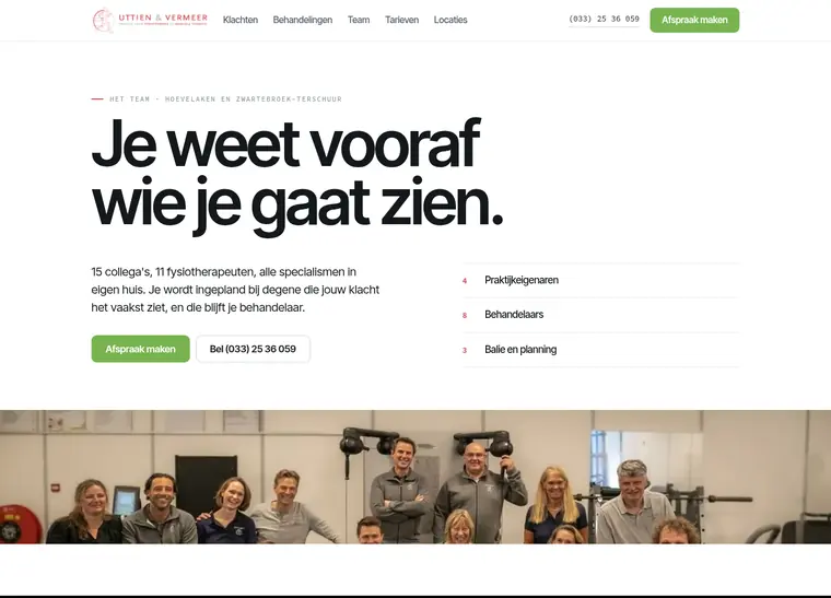 Helder met de indeling Mensen