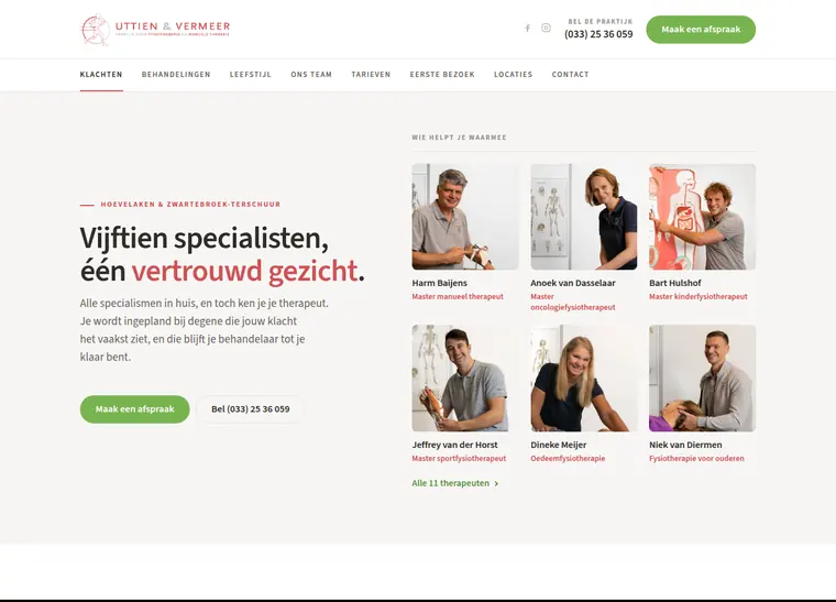 Vertrouwd met de indeling Mensen